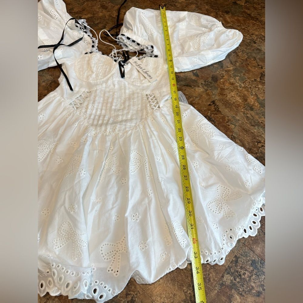NWT FOR LOVE & LEMONS Ellis Mini Dress Size Small - Picture 11 of 13